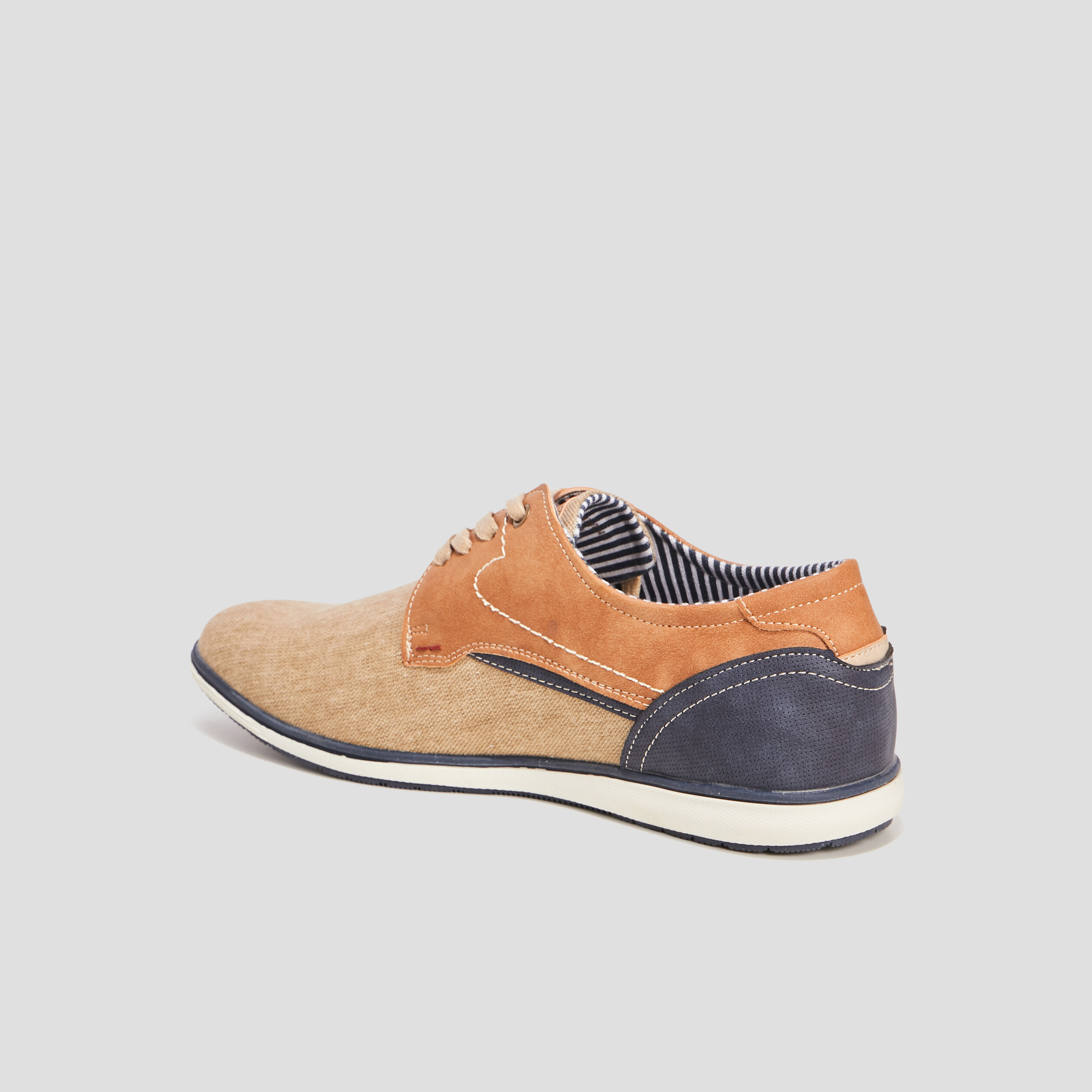 Derbies à lacets Creeks sable homme | La Halle