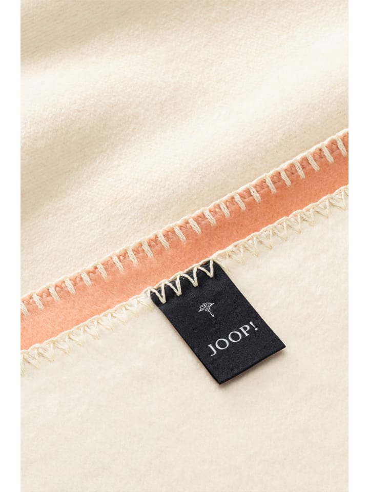 JOOP! JOOP! UNI-DOUBLEFACE Wohndecke 200x150 cm, Apricot-Sand günstig kaufen 150 x 200 cm