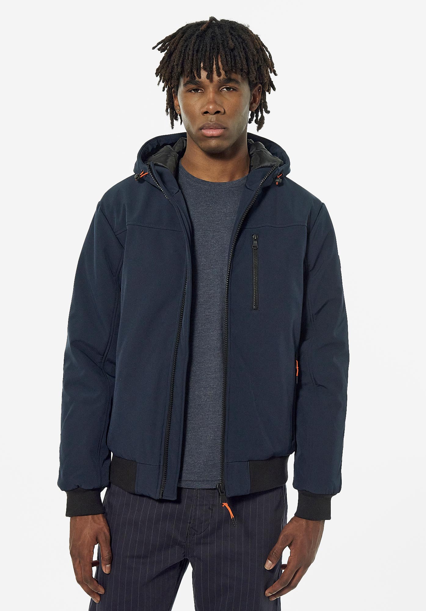 BAYO   Blouson bleu marine homme