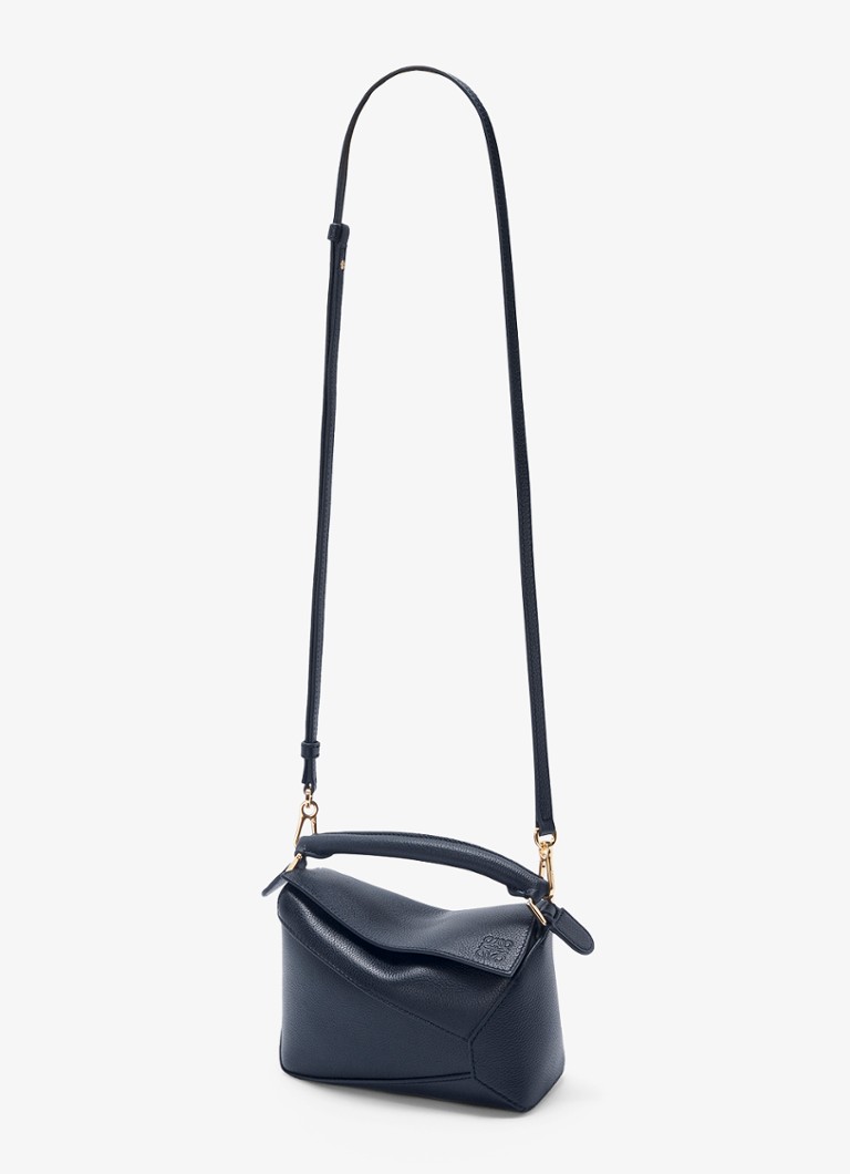 LOEWE Puzzle Edge mini torebka ze skóry cielęcej