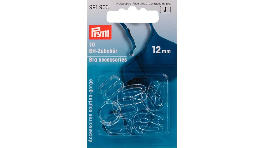 Prym BH-Zubehör 12 mm transparent
