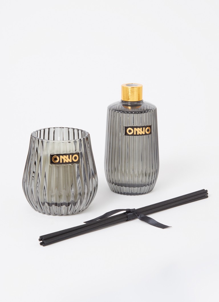 Bastoncini e candele profumate Onno Zanzibar in confezione regalo da 375 ml