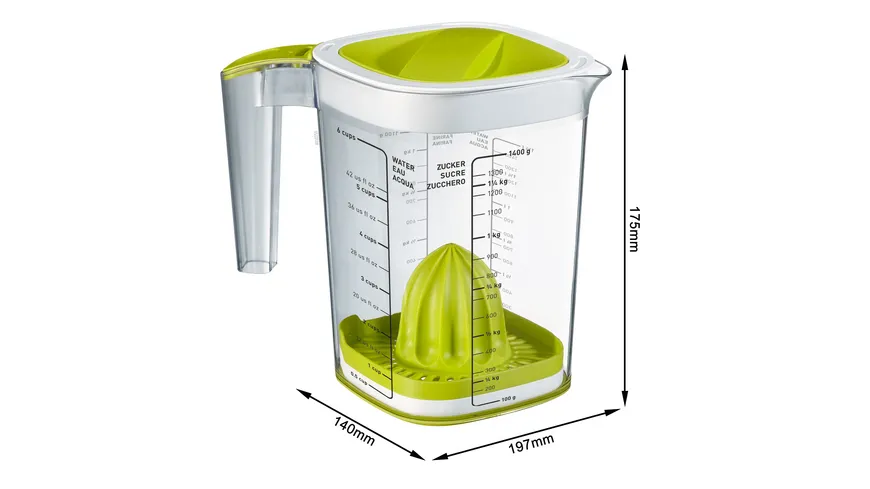 rotho Messbecher Loft 1,5l