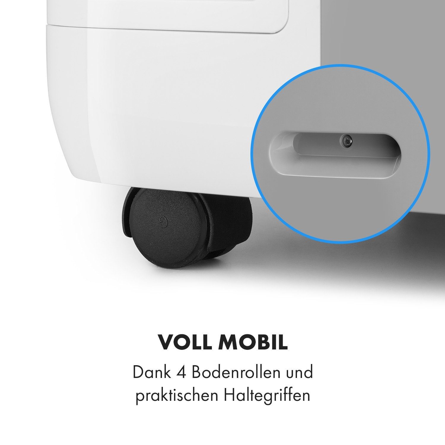 Klarstein Klimagerät Grandbreeze Eco 12K, Klimagerät mobil Air Conditioner Kühlgerät Luftkühler
