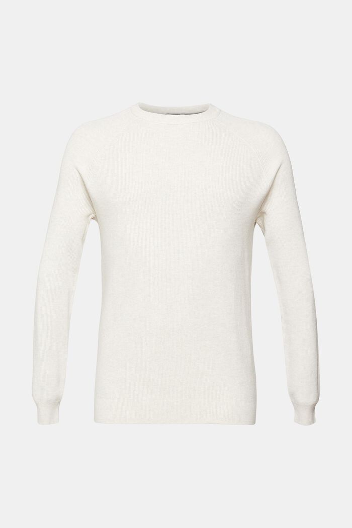 Pullover mit Rundhalsausschnitt, 100 % Baumwolle