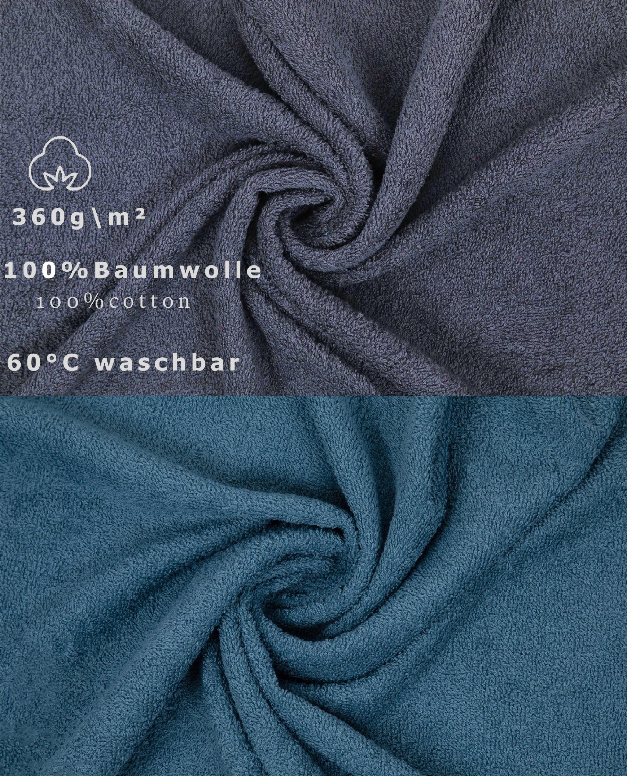Betz Badetuch 2 Stück groß XXL Berlin Größe 100 x 200 cm, 100% Baumwolle