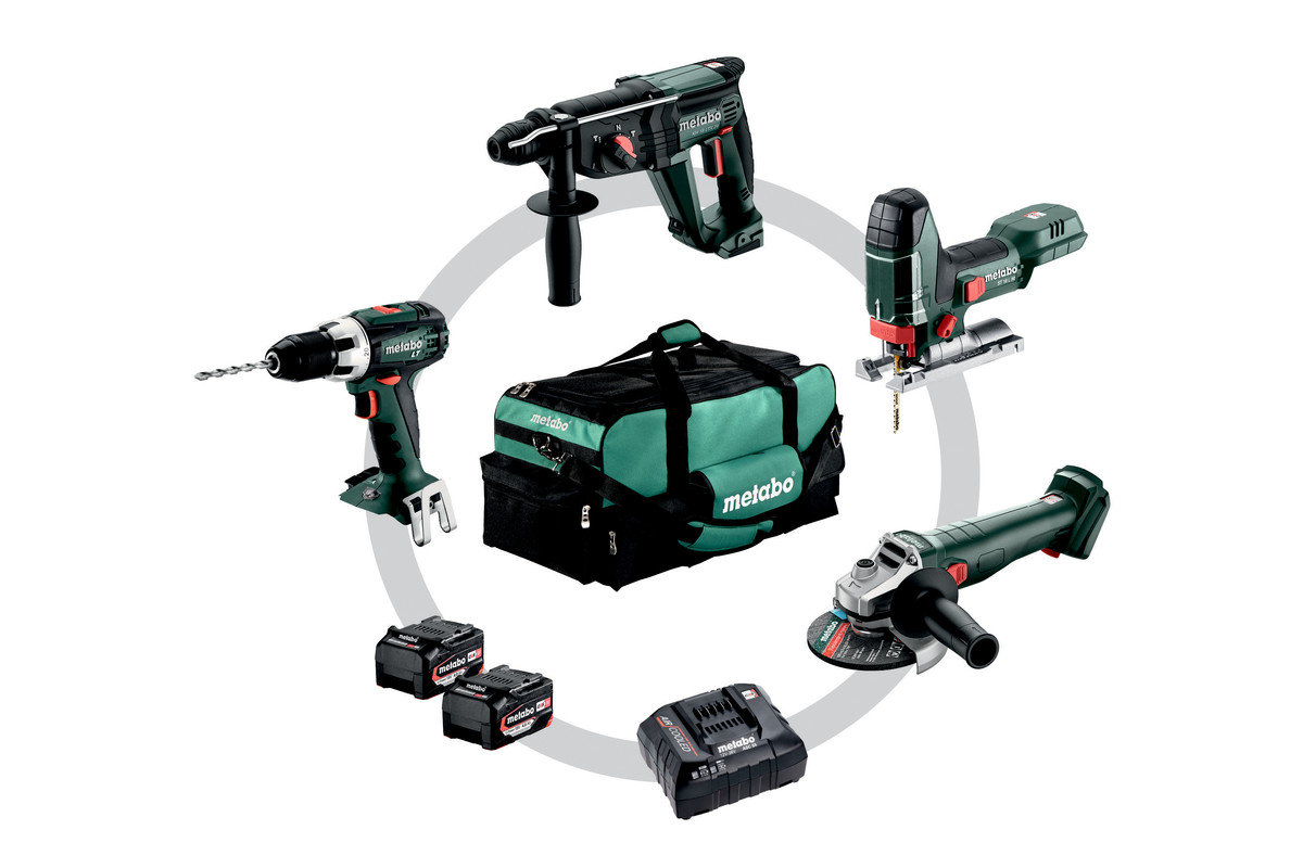Metabo 685232000 Combo Set 4.1.4 18V 2 x 4.0Ah Li-Ion - 4 uređaja
