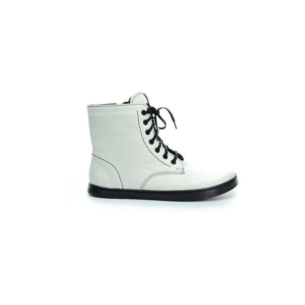 Peerko Go White Barfuß-Stiefeletten