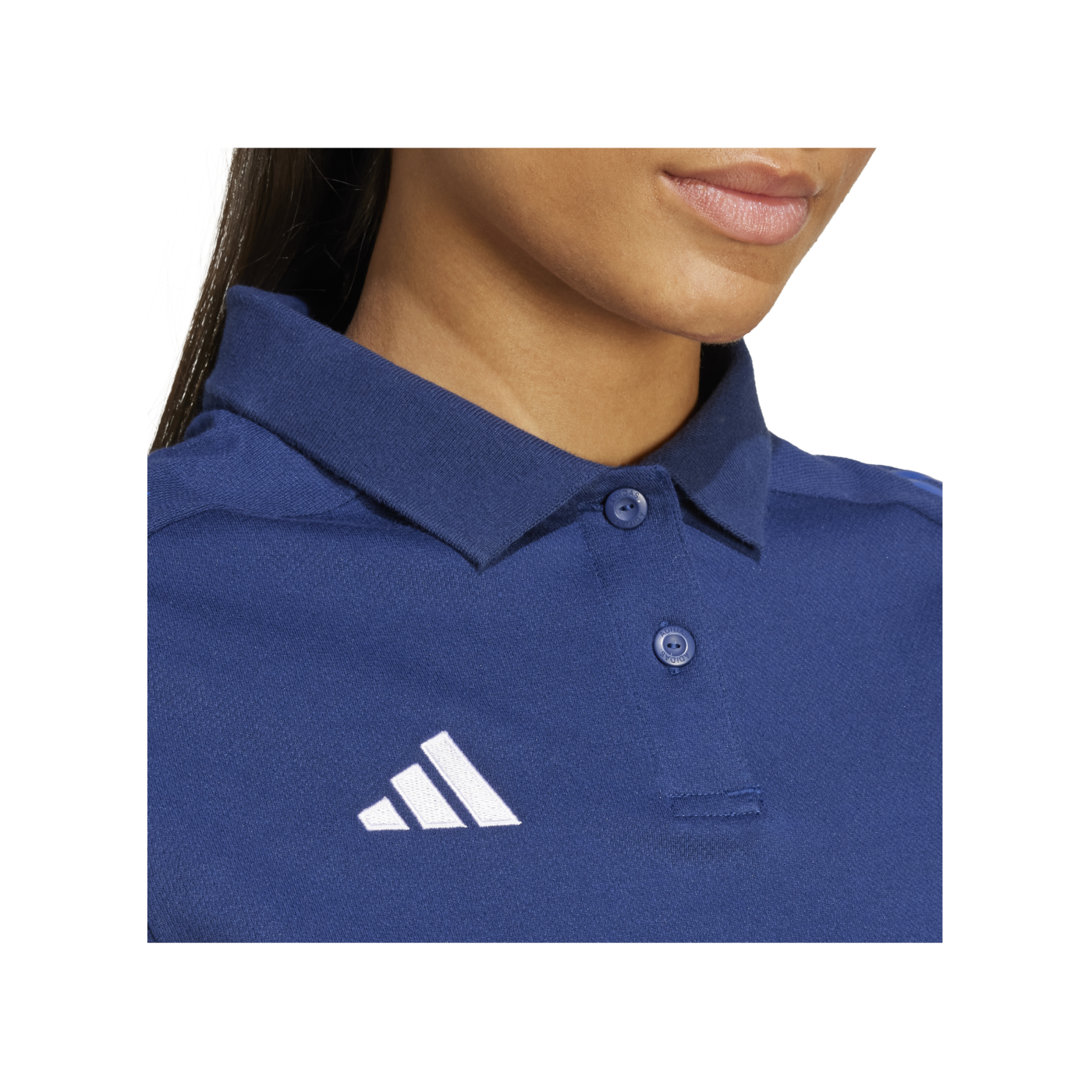 adidas Tiro 24 Competition Poloshirt Damen Blau