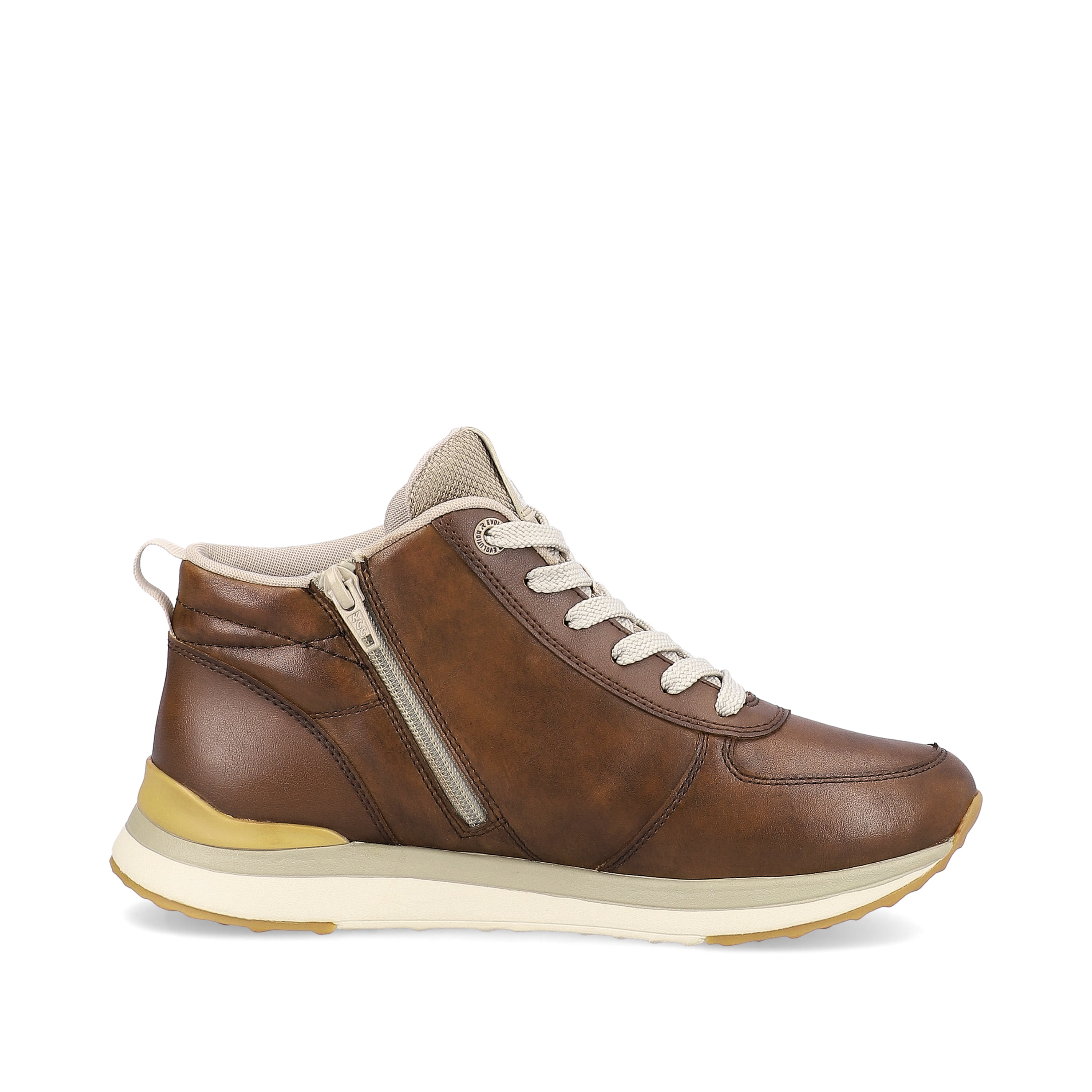 Rieker Damen Sneaker High wood brown
