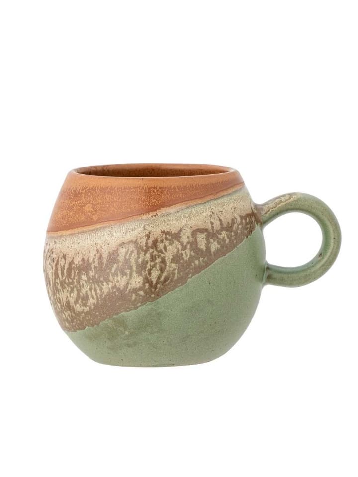 Bloomingville Becher PAULA Grün Braun mit Henkel günstig kaufen onesize