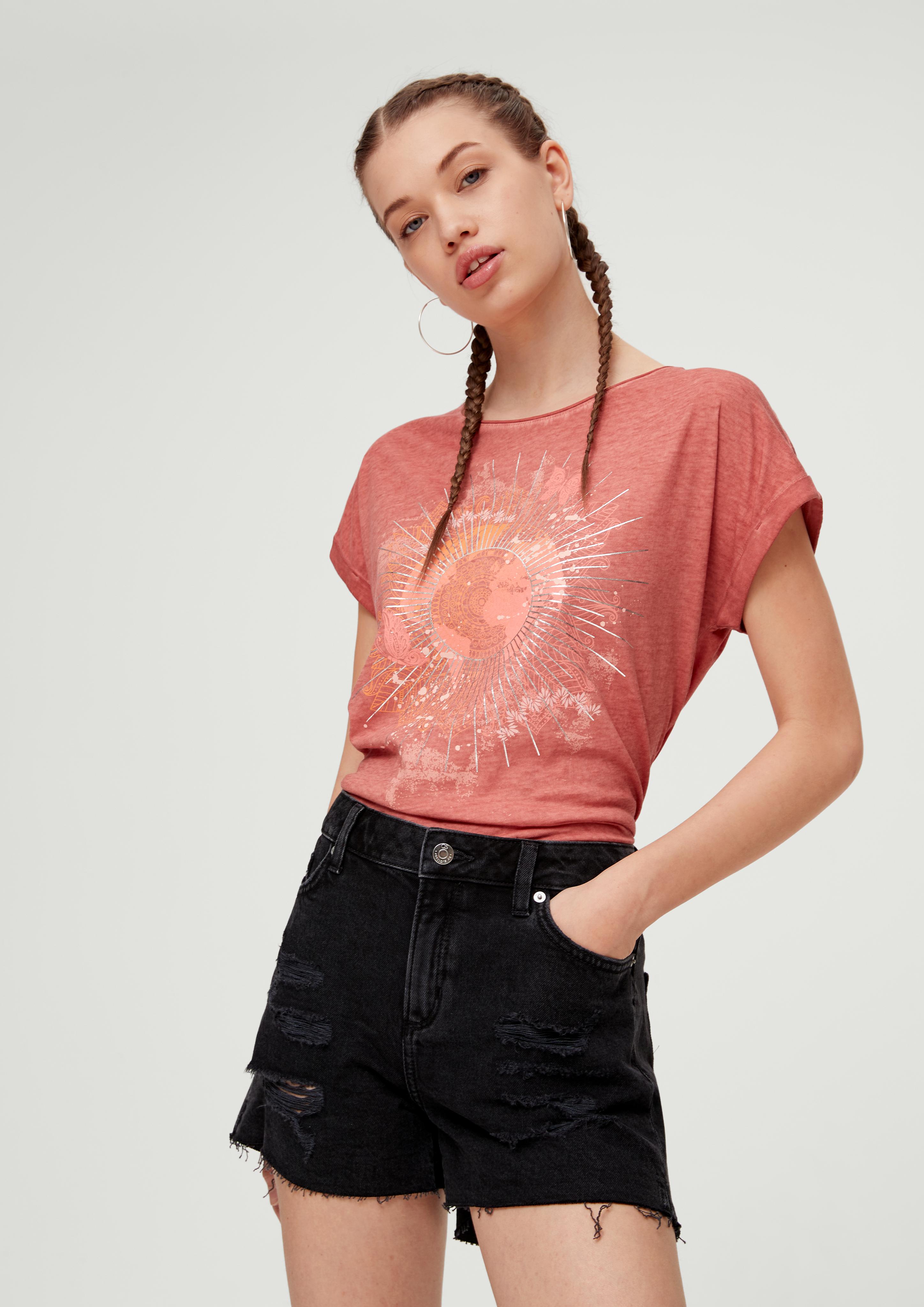 Jeans-Shorts Abby / Mid Rise / Straight Leg  2131160-99Z4