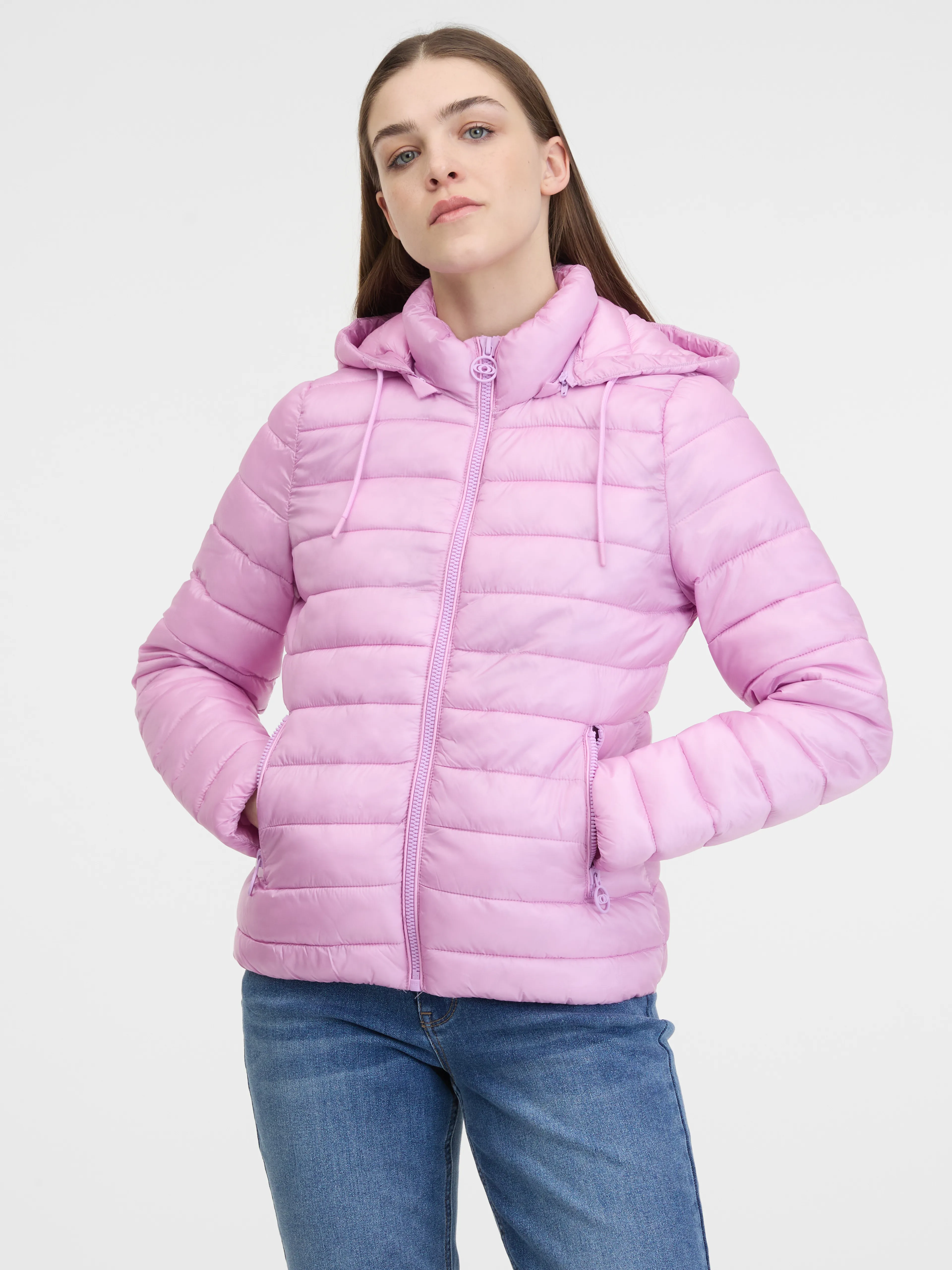 Rosa Damen-Steppjacke ORSAY