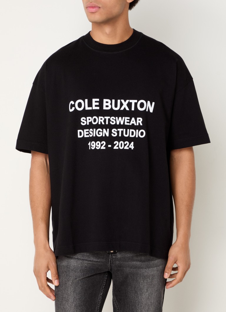 Tricou Cole Buxton cu logo imprimat