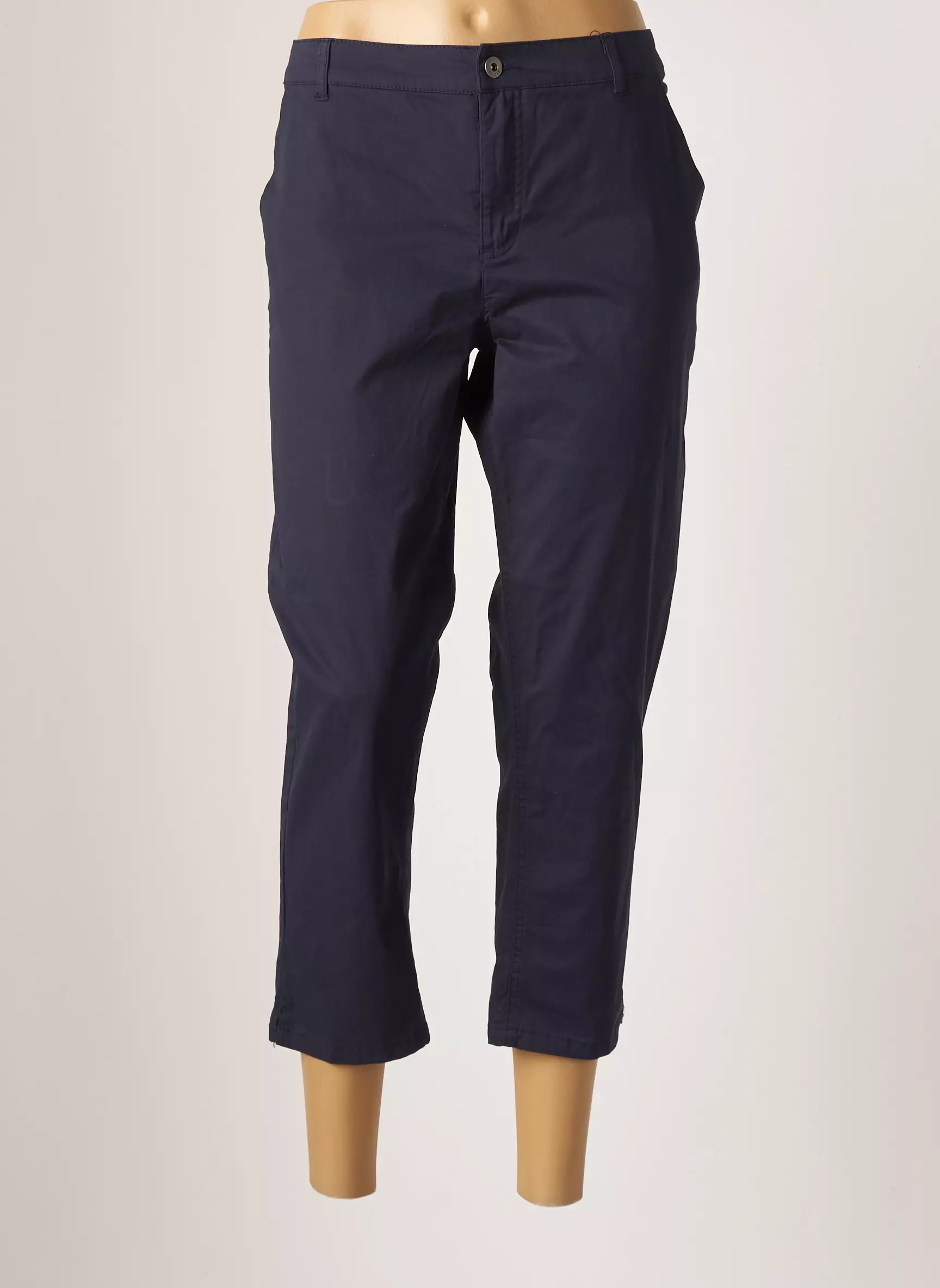 Jensen Pantacourts Femme couleur bleu