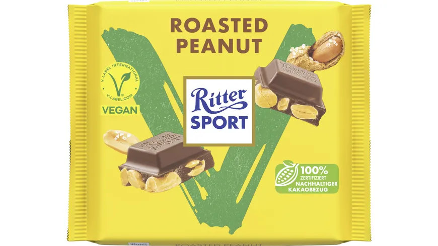 Ritter Sport 100G Roasted Peanut Tafel 100 g