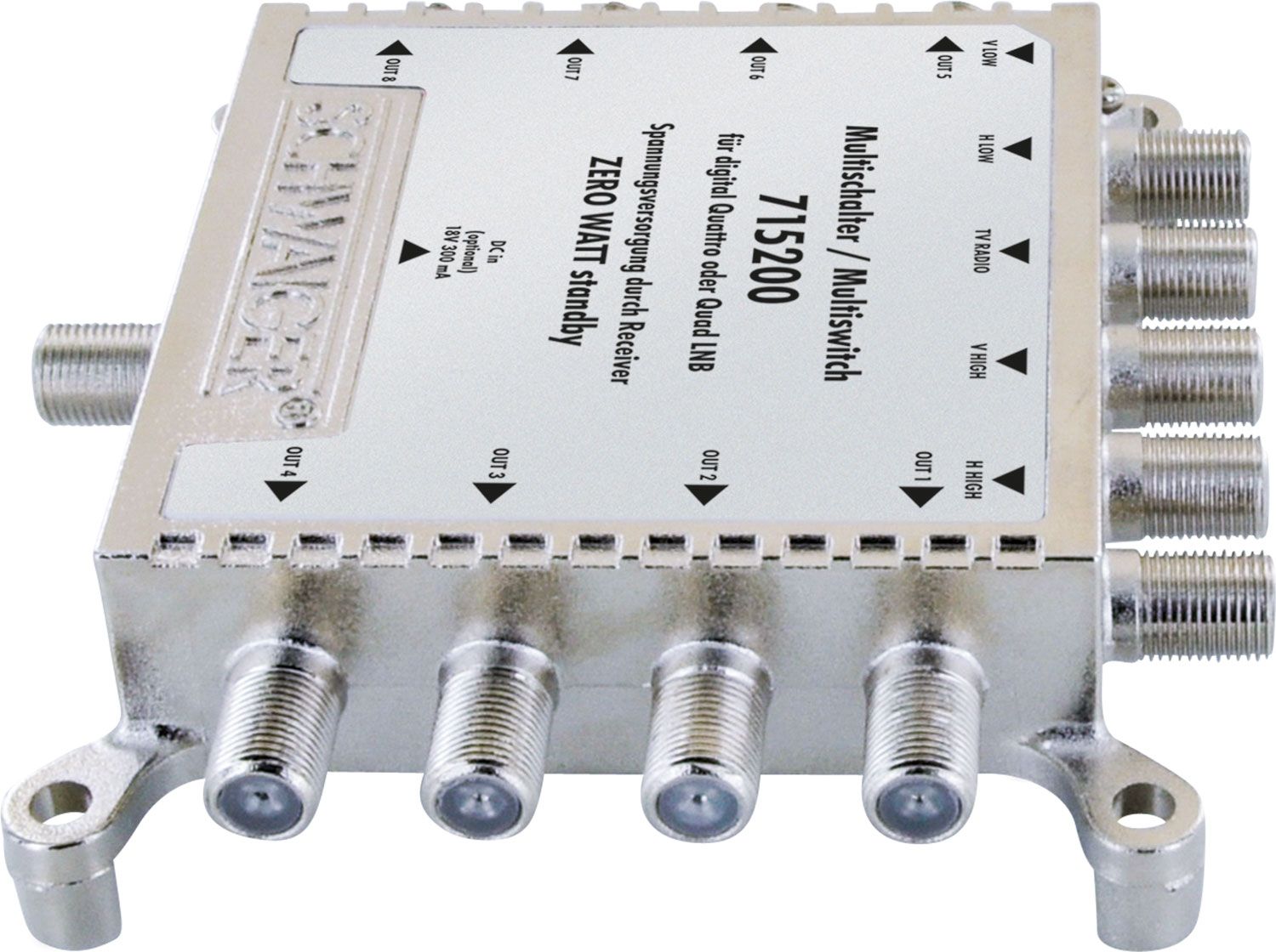 Schwaiger 715200 Sat-Multischalter