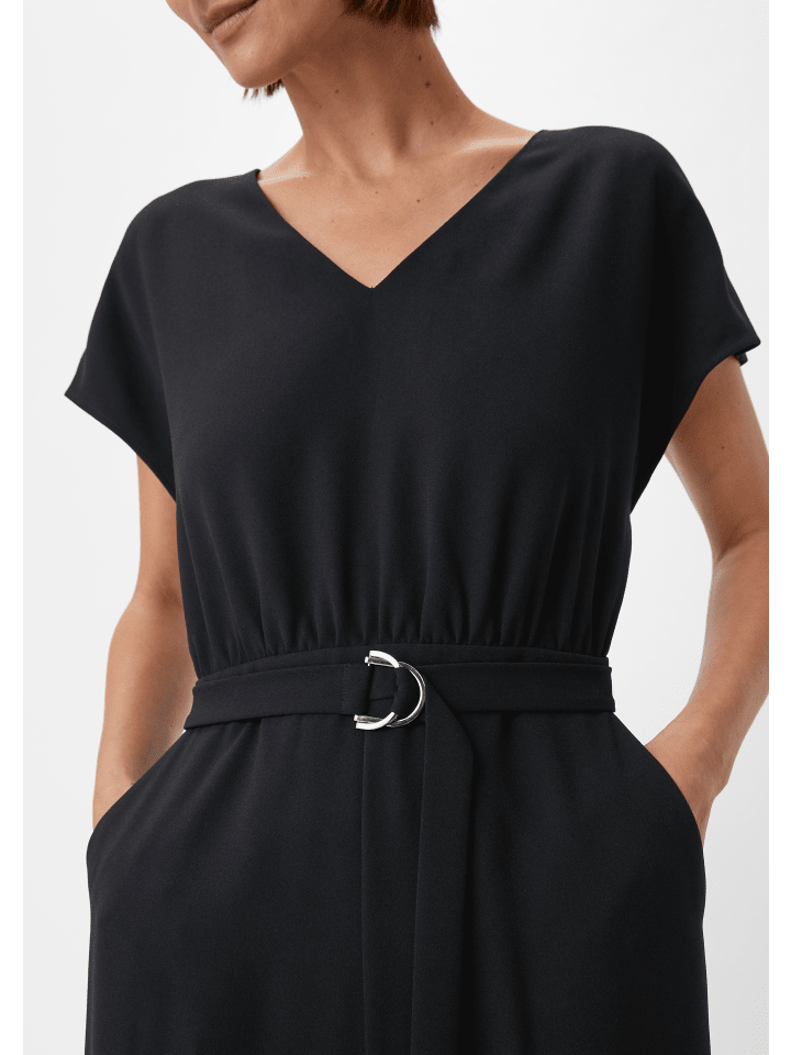 comma Overall lang in Schwarz günstig kaufen