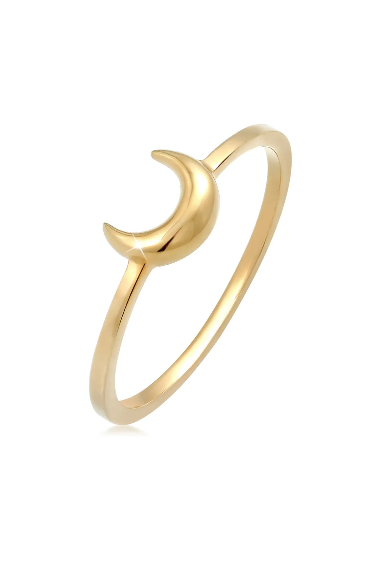 ELLI  Ring Halbmond Mond Astro Basic 925 Silber