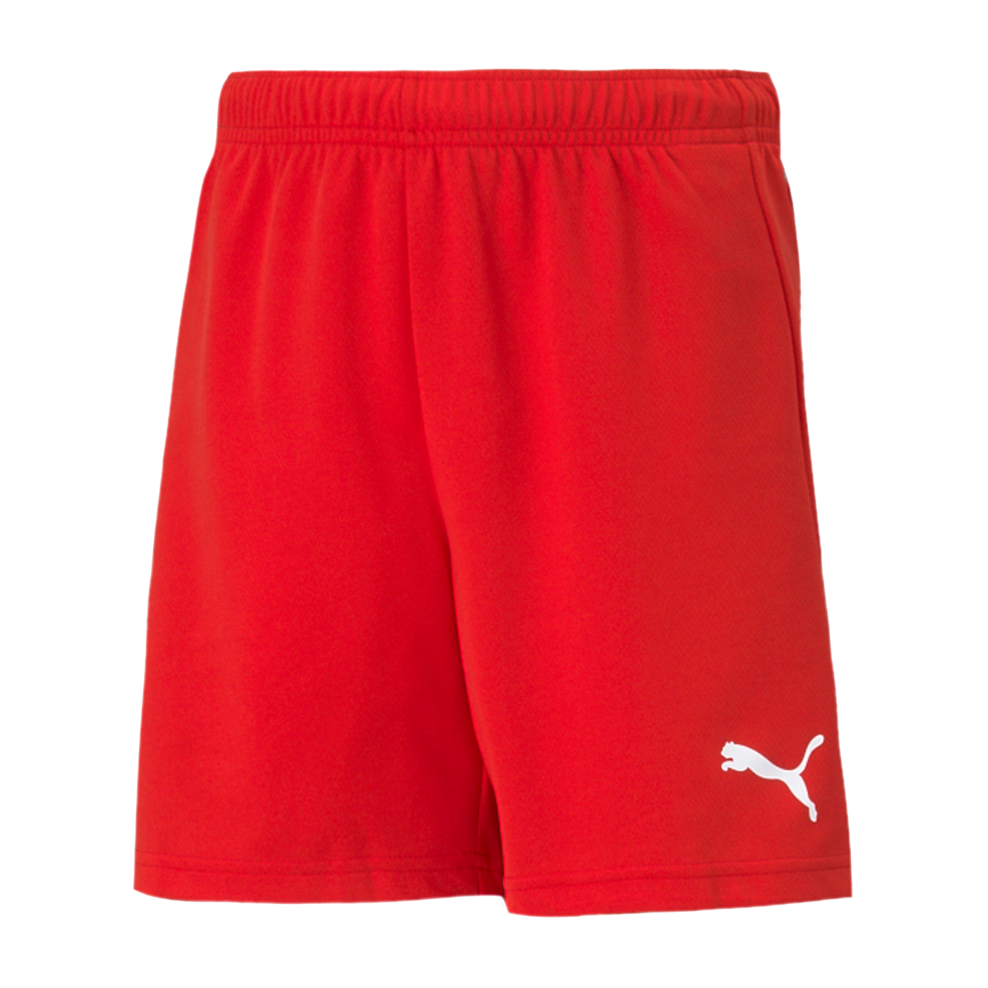 PUMA teamRISE Short Kids Rot Weiss F01