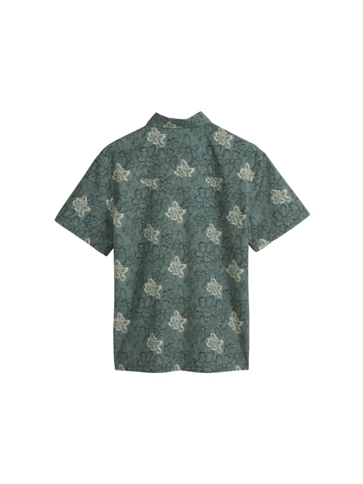Marc O'Polo TEENS-BOYS Hemd in WASHED GREEN AOP günstig kaufen