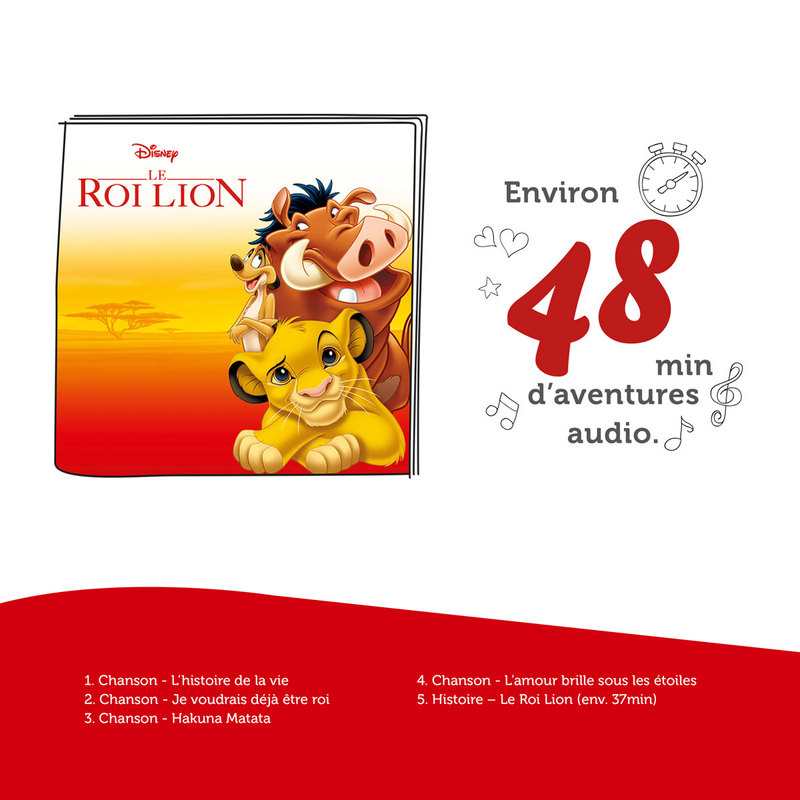 Figurine Tonie Le roi lion pour Toniebox Tonies