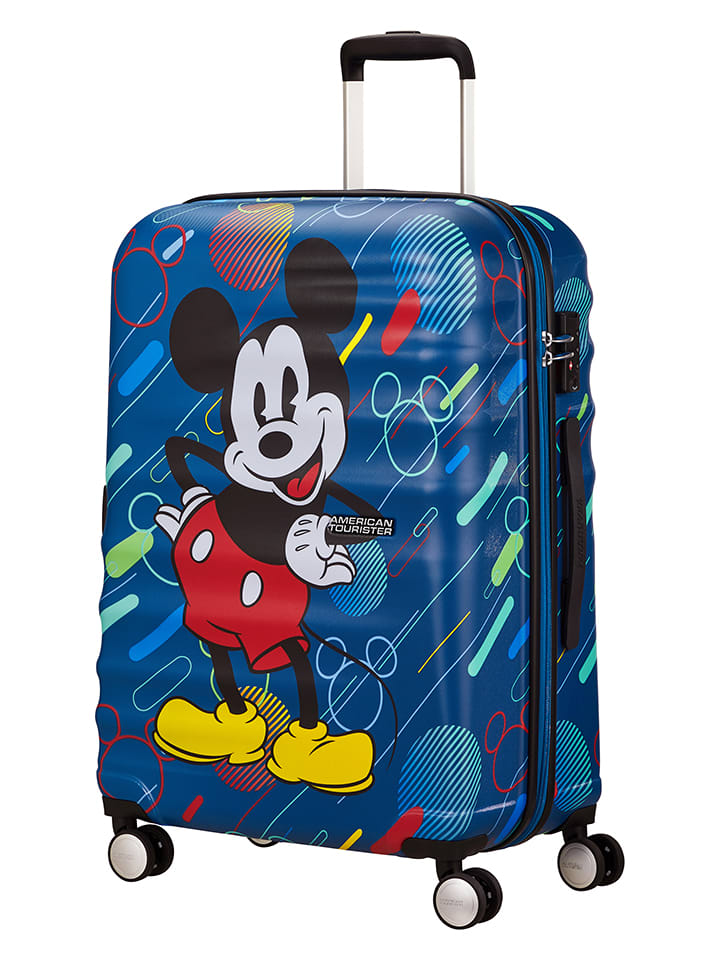 American Tourister Hardcase-Trolley in Bunt/ Blau - (B)47 x (H)67 x (T)26 cm günstig kaufen onesize