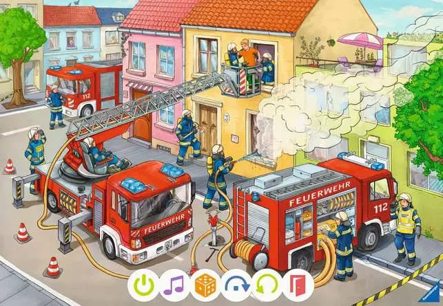 Kinderpuzzle ab 3 Jahren - tiptoi® Puzzle für kleine Entdecker: Rettungseinsatz - 12 Teile