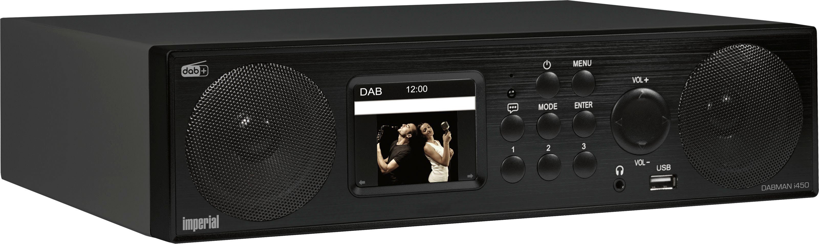 IMPERIAL by TELESTAR DABMAN i450 Küchen-Radio (Digitalradio (DAB), Internetradio, UKW mit RDS, 30 W)