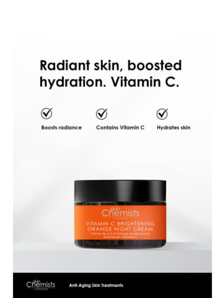 Skinchemists skinChemists Vitamin C Brightening Orange Nachtcreme 50ml günstig kaufen onesize
