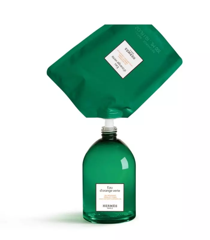 EAU D'ORANGE VERTE Gel moussant mains et corps Recharge
