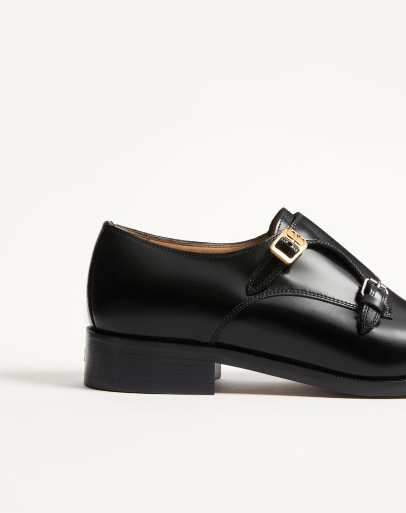 Dobbelt Monk Strap Pas Des Dieux I Kalveskind