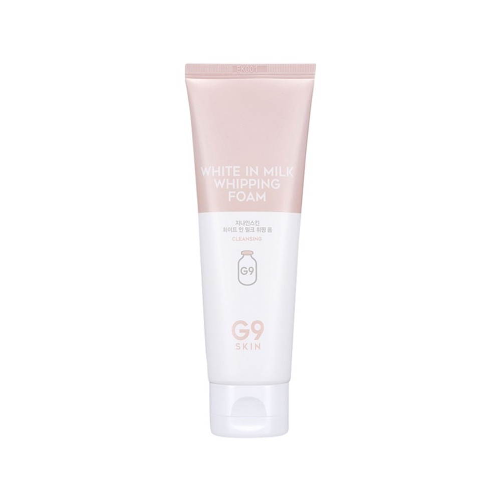 G9 Skin White in Milk Wipping Foam Mousse nettoyante