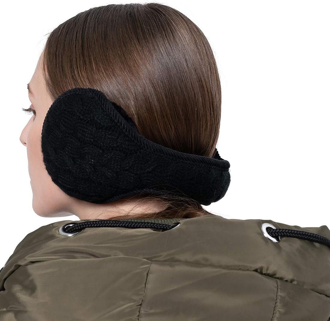 Einemgeld Ohrenwärmer Ohrenschützer, Winter Ohrenwärmer für Unisex, Rückentragend Earmuffs