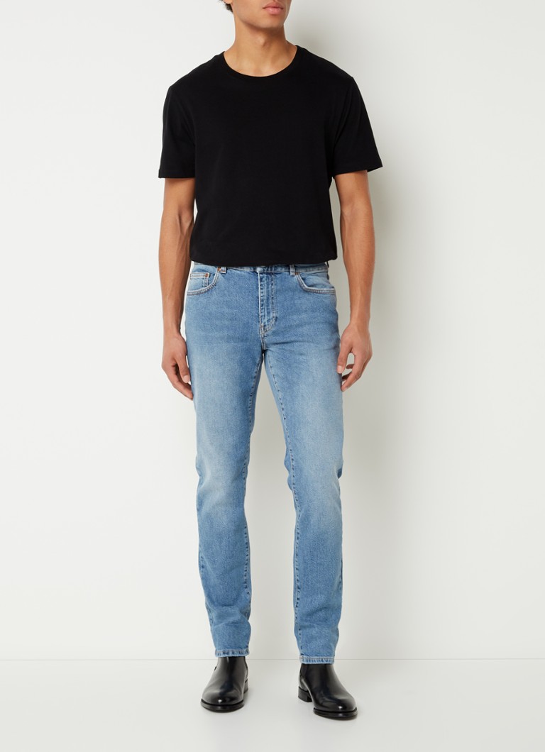 Blugi Won Hundred din bumbac organic, croială slim fit, spălare medie