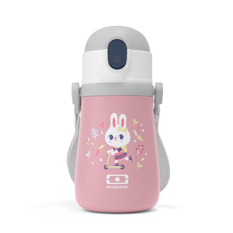 Gourde pour enfant STRAM 36cl rose Monbento