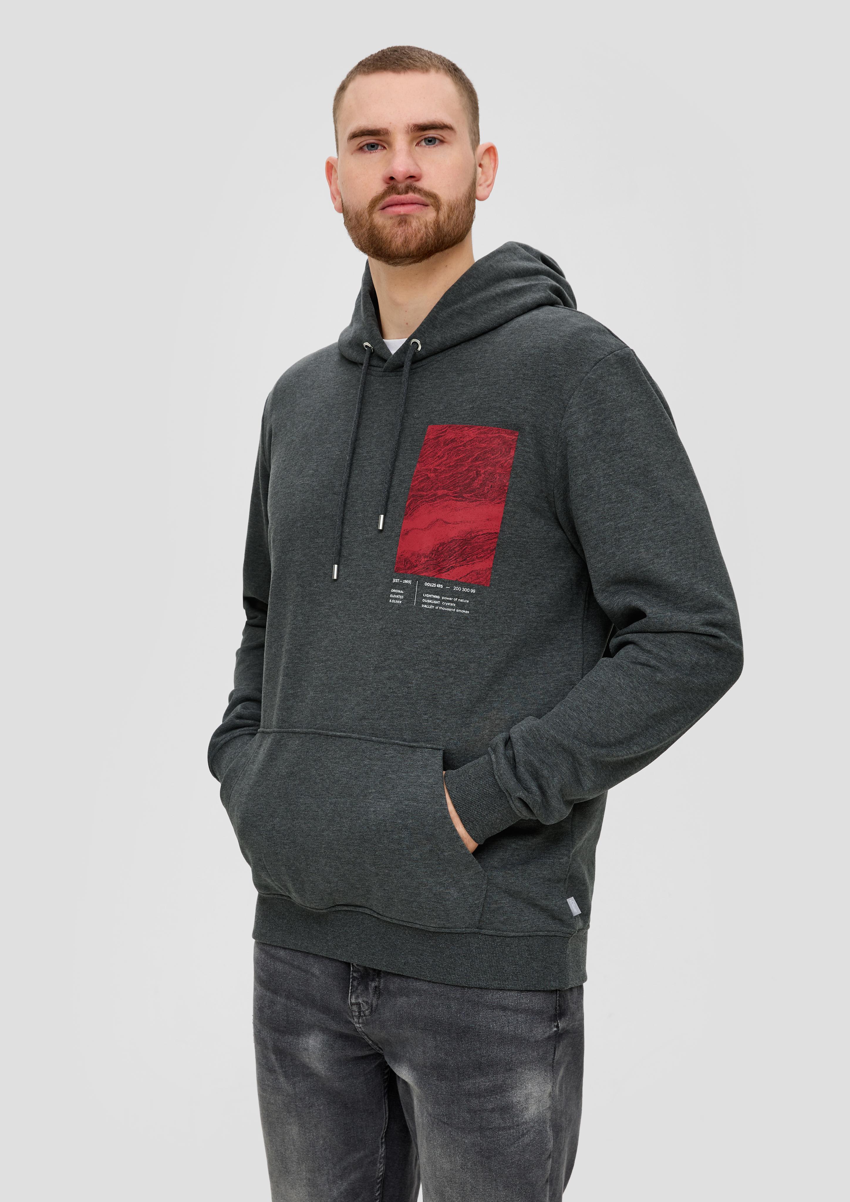 Kapuzensweater mit Frontprint  2143333-98D1