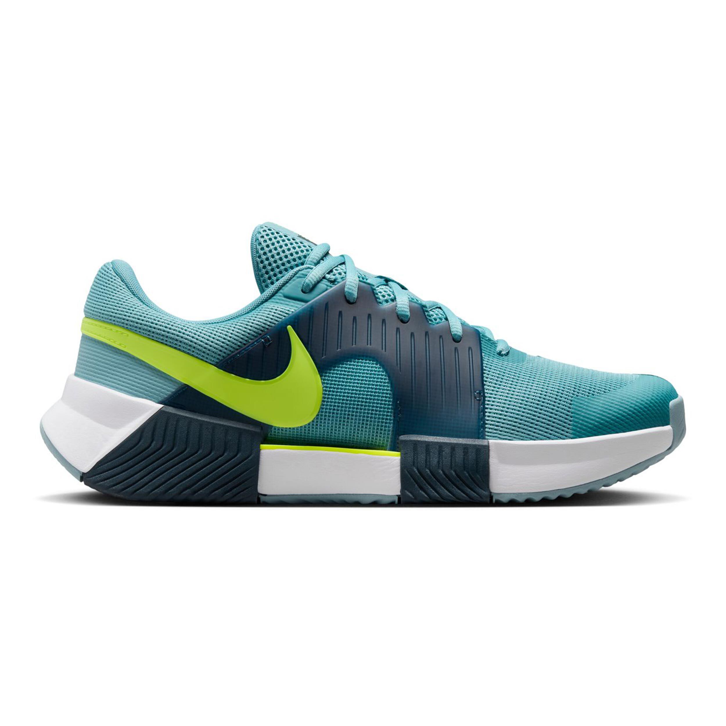 Zoom GP Challenge 1 Sandplatzschuh Herren - Türkis, Dunkelblau