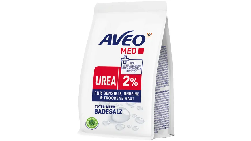 AVEO Totes Meer Badesalz mit Urea 500 g