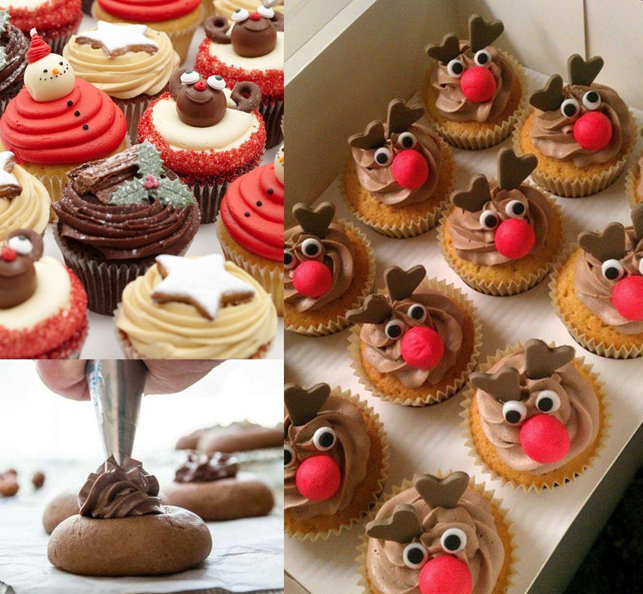 Homewit Spritzbeutel 100 / 200 Stück Einweg Spritzbeutel Set, Profi Spritztüllen Set (Set, 100-tlg., Einweg spritzbeutel) Backen Spritzbeutel für Kuchendekoration,Kekse,Dessert,Cupcake