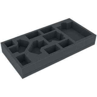 5-teiliges Feldherr Schaumstoff-Set für HeroQuest (2021): Die Spiegelmagierin - Brettspielbox
