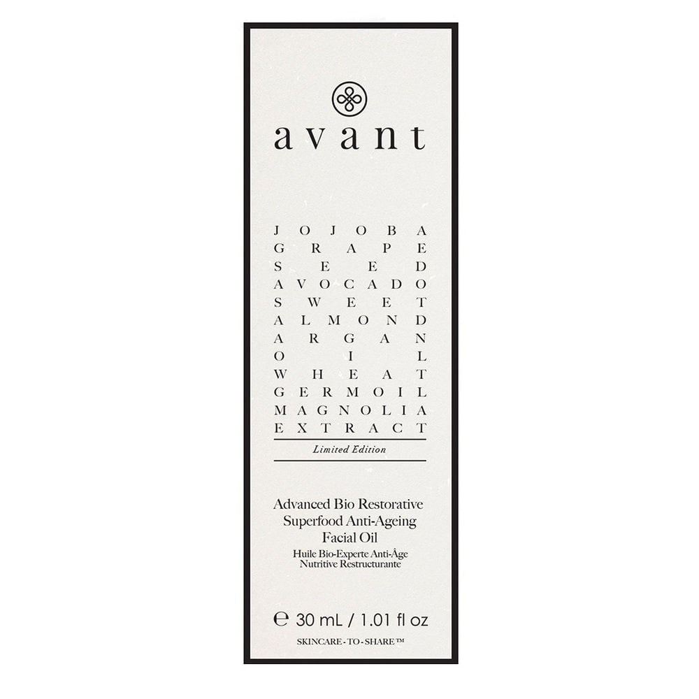 Avant Skincare EDITION LIMITEE Huile Bio-Experte Nutritive Restructurante et Anti-Age Huiles visage