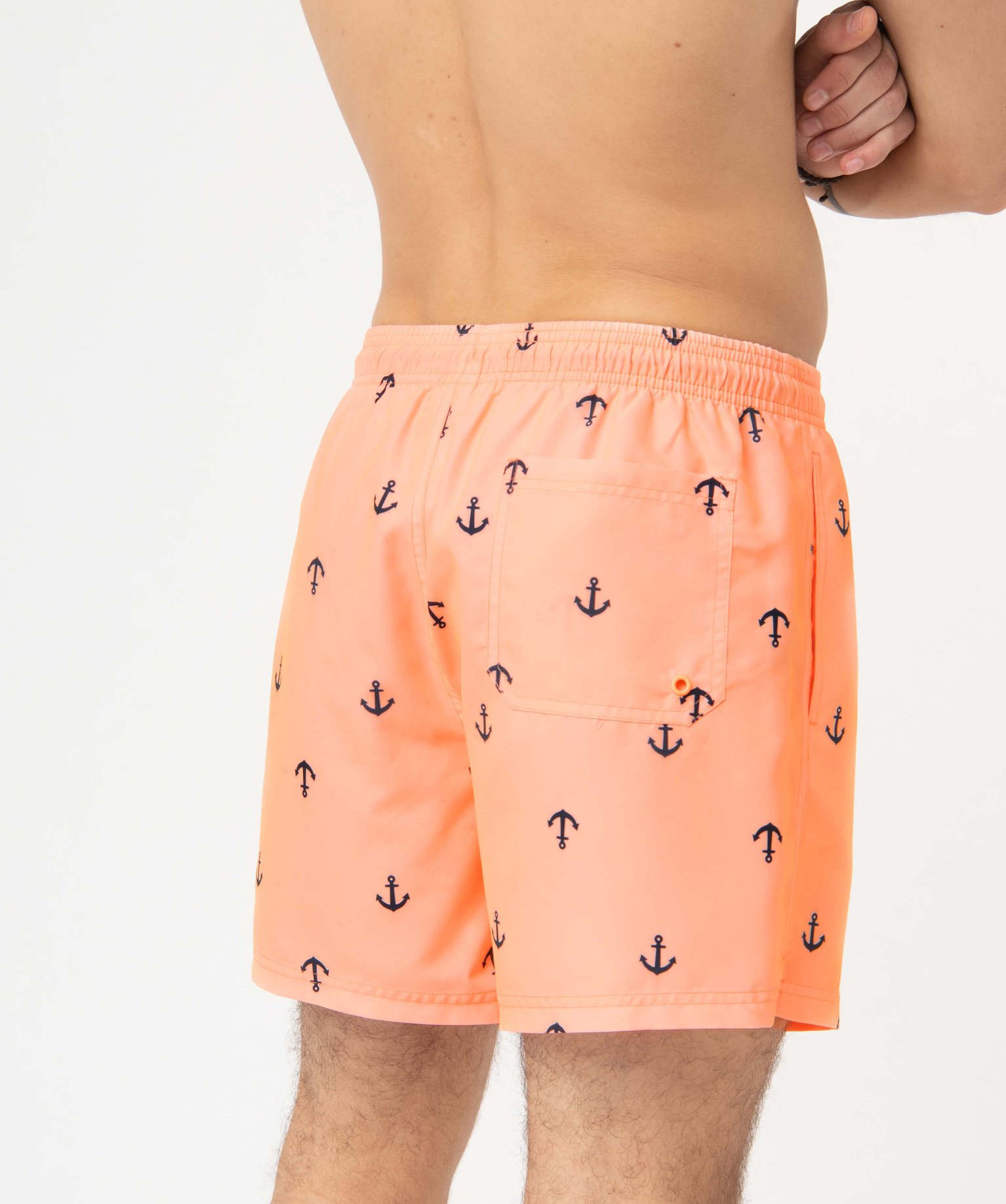 Short de bain homme à motifs ancres marines imprime | GEMO