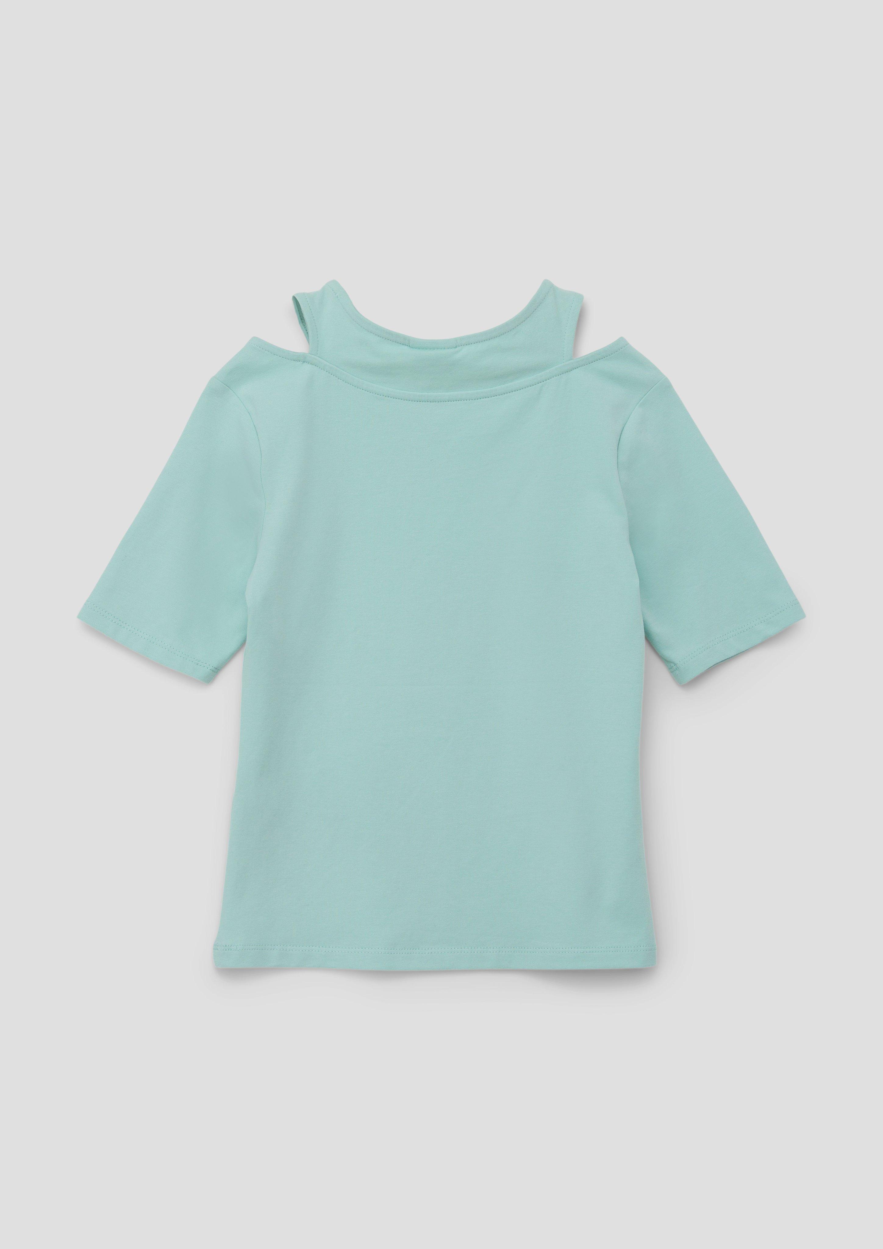 T-Shirt in 2-in-1-Optik  2140207-6068