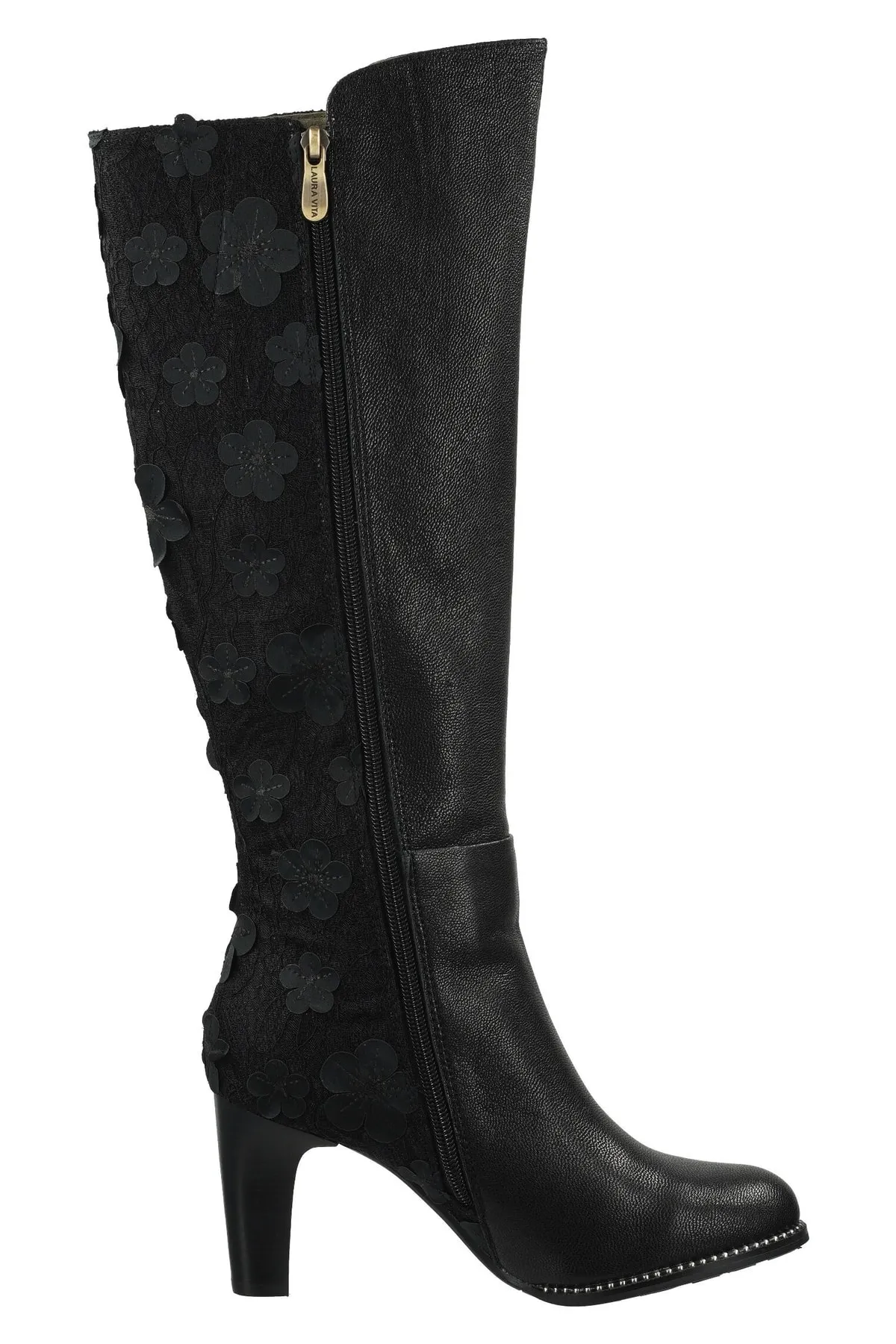 LAURA VITA  High Heels - Schwarz - Blockabsatz