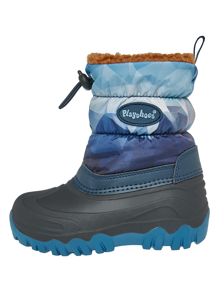 Playshoes Winterstiefel in Blau günstig kaufen