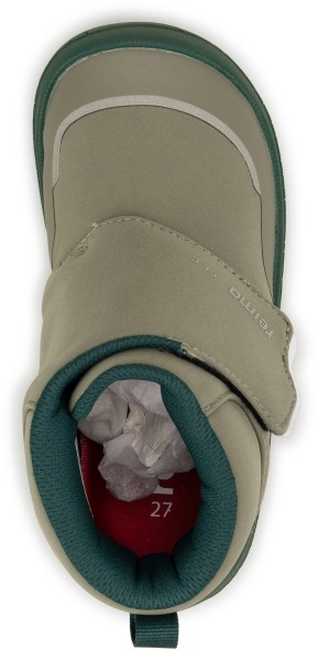 Reima ~ Hyppii Mid-Boot Klett + TEX vegan ~ Greyish Green