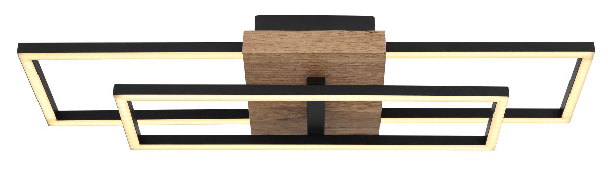 Globo LED Deckenleuchte Woody I