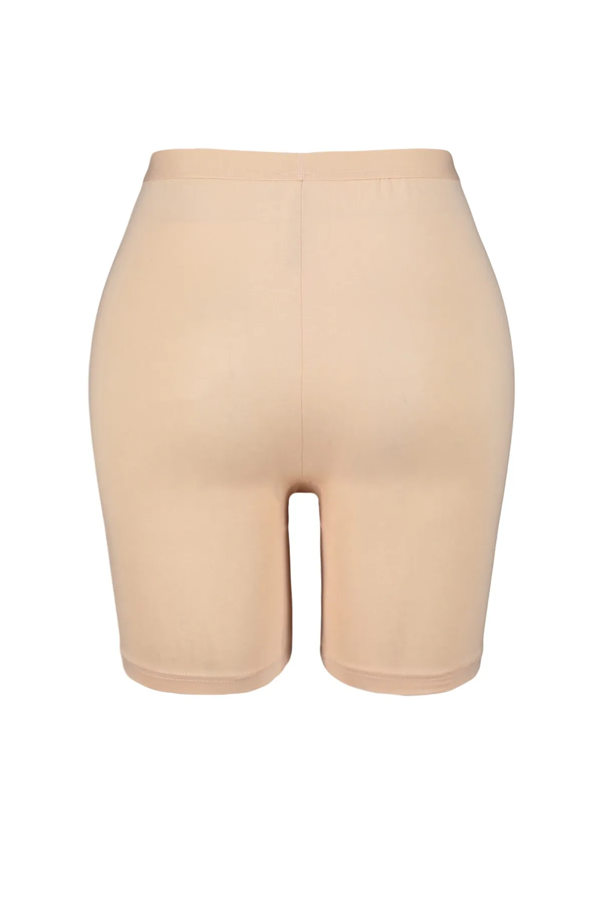 Trendyol Curve  Große Größen in Leggings - Beige - Hoher Bund