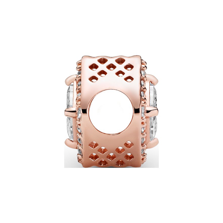Pandora Charm Timeless Quadratischer funkelnder Strahlenkranz